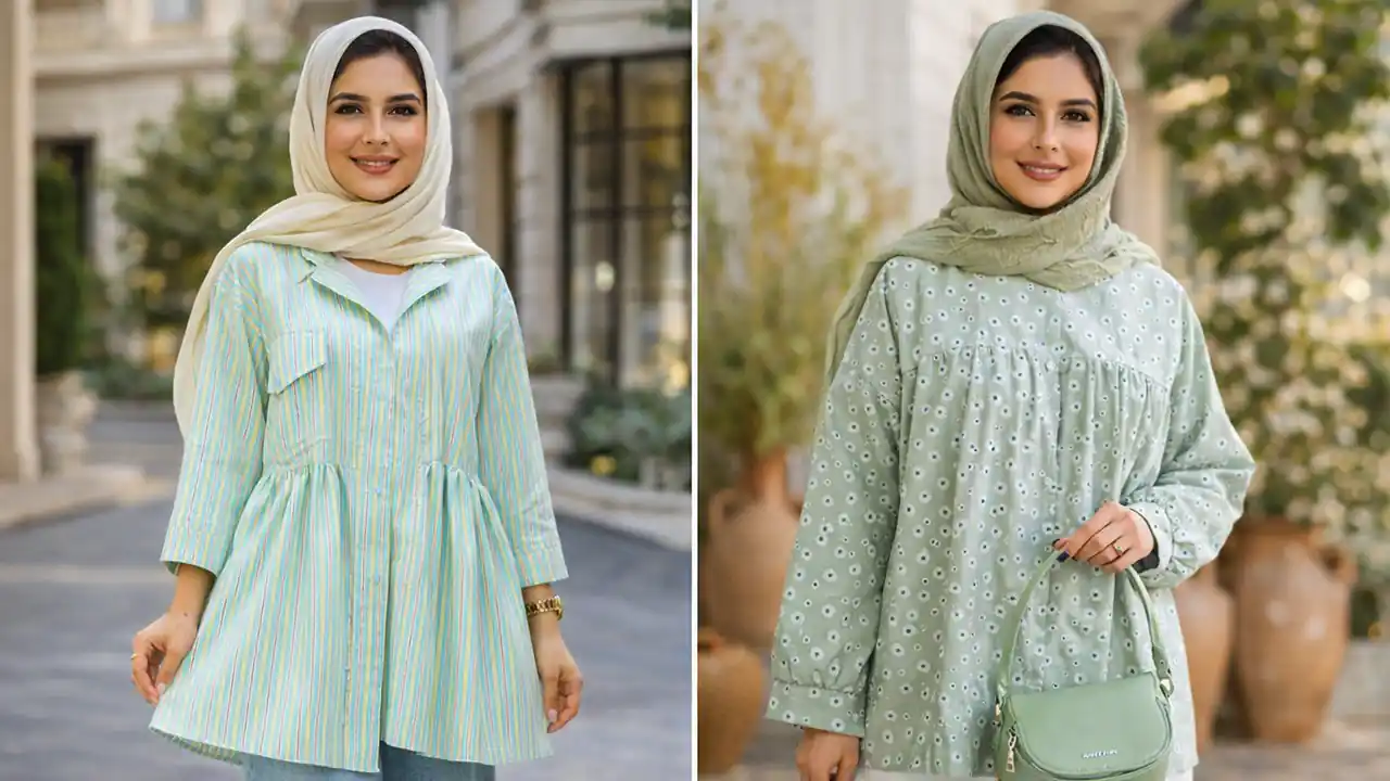 مانتو مینیمال و شیک