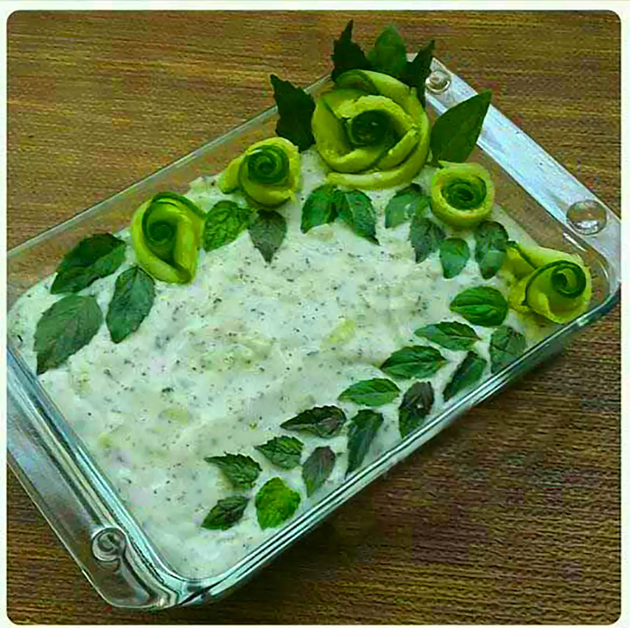 سرو ماست و خیار حرفه ای 
