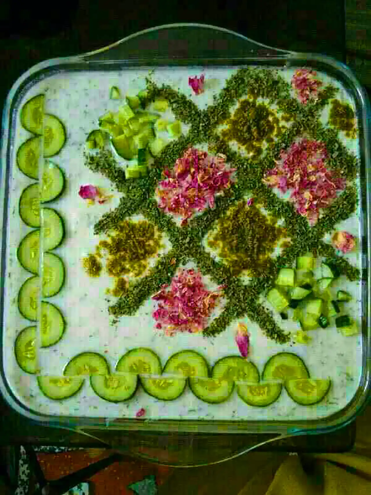 سرو ماست و خیار حرفه ای 