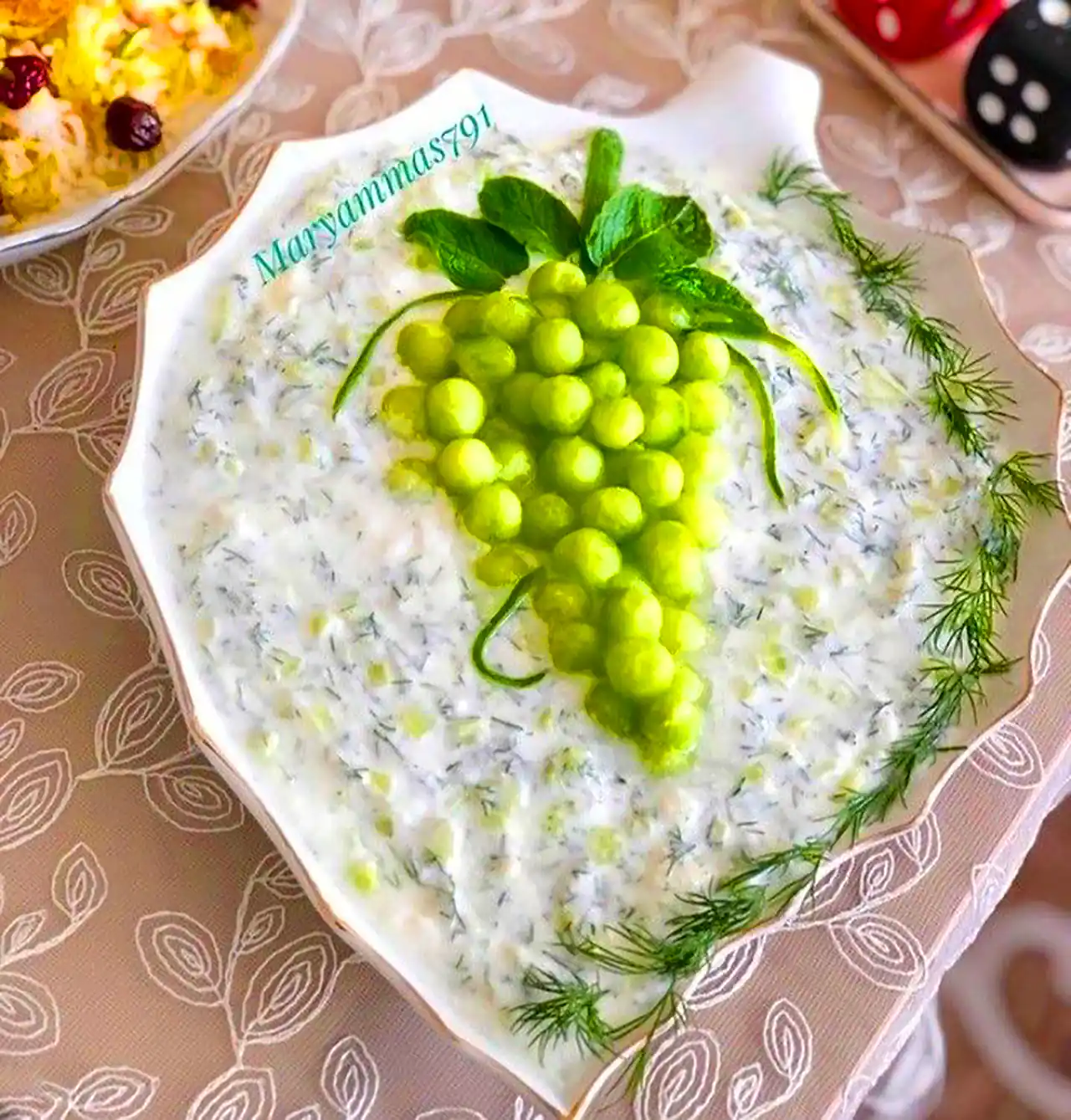 سرو ماست و خیار حرفه ای 