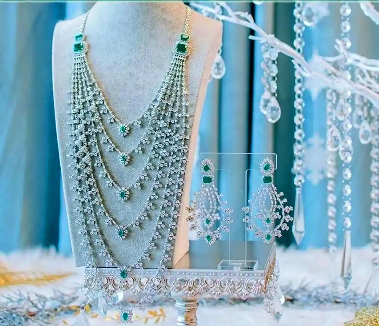 سرویس نقره ای مجلسی لاکچری 