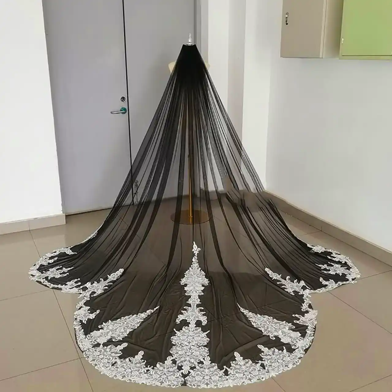 شنل توری مشکی مجلسی و خاص 