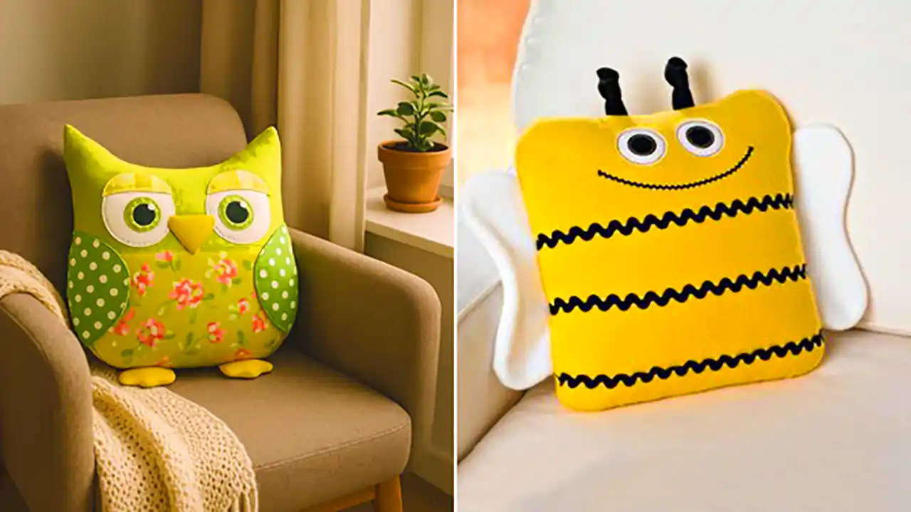 عروسک پارچه ای دست دوز