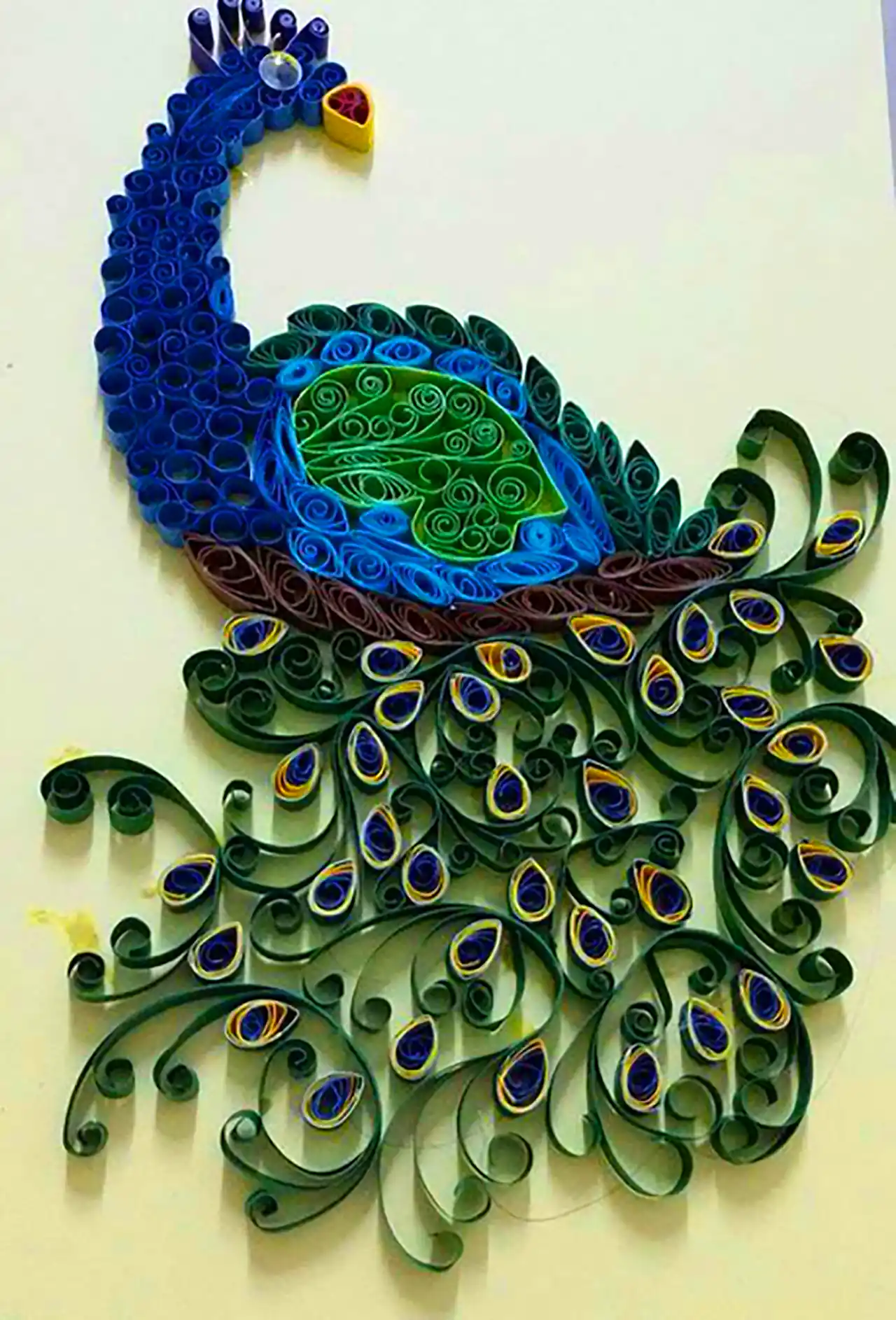 دکوری فانتزی طرح طاووس