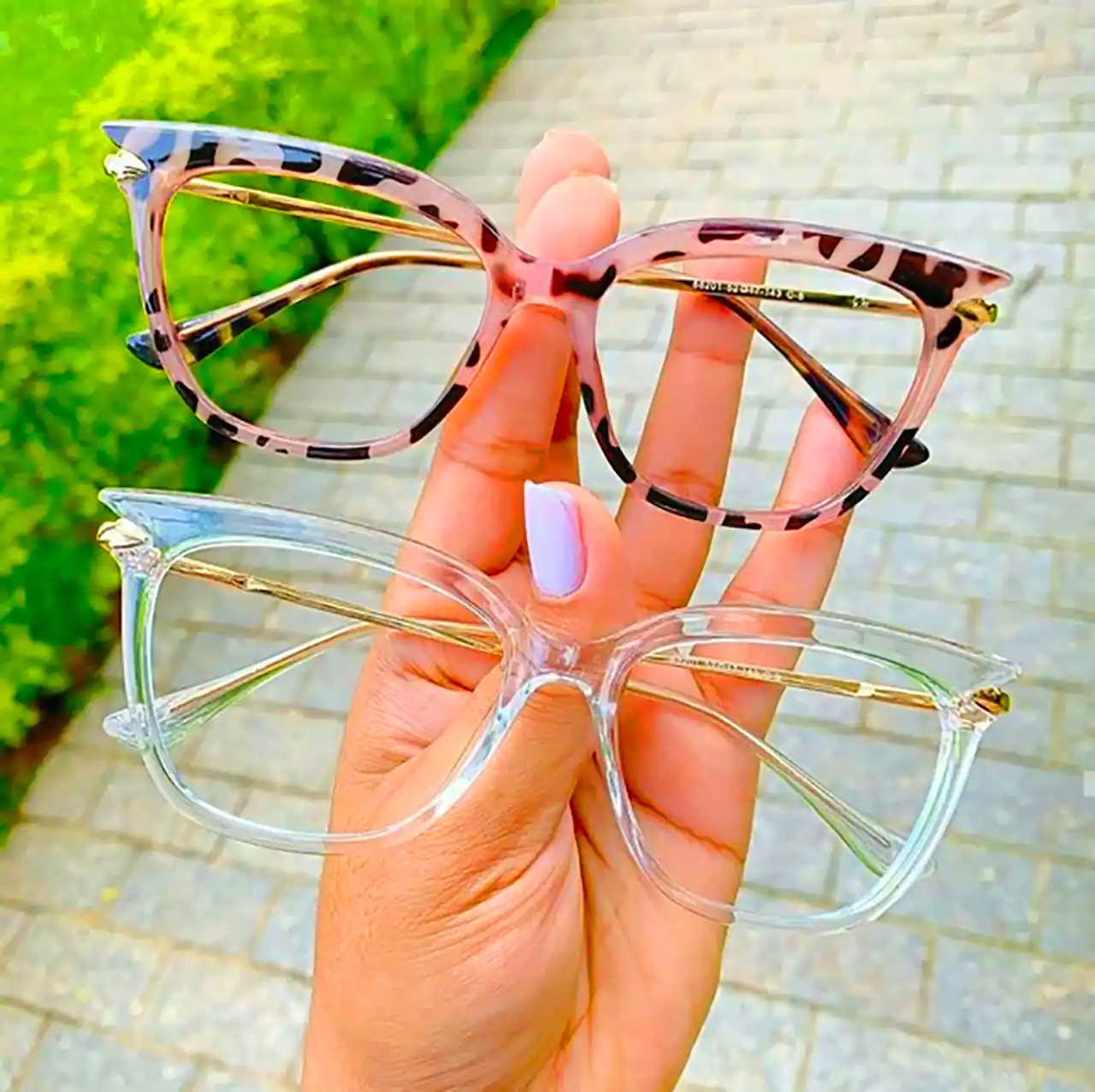 فریم عینک گربه ای زیبا