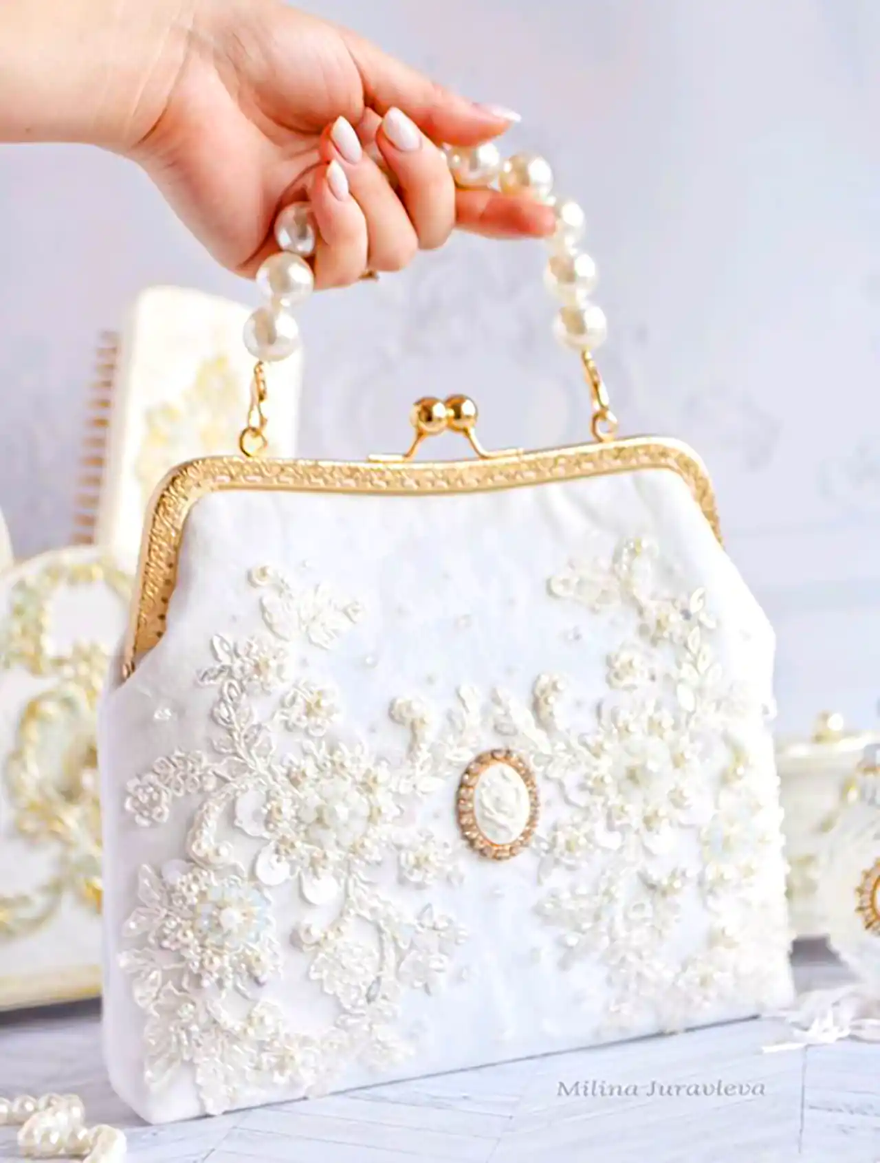 کیف دستی شیک برای عروس