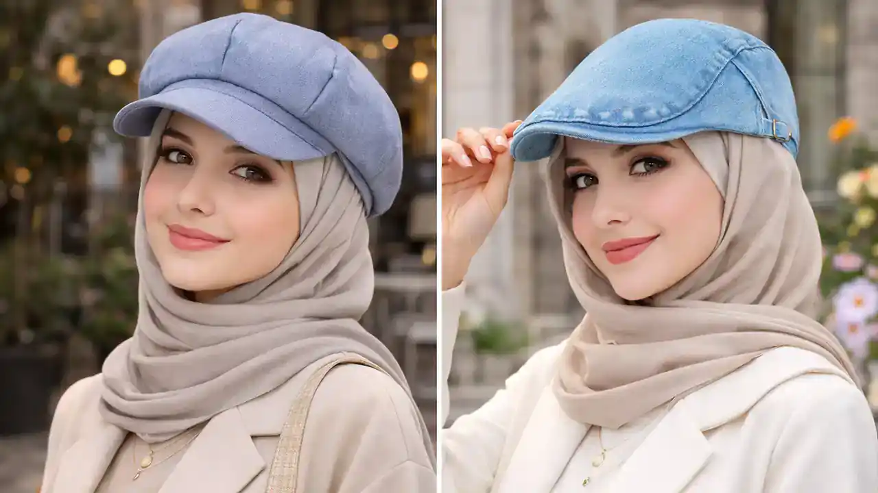 کلاه جین زنانه