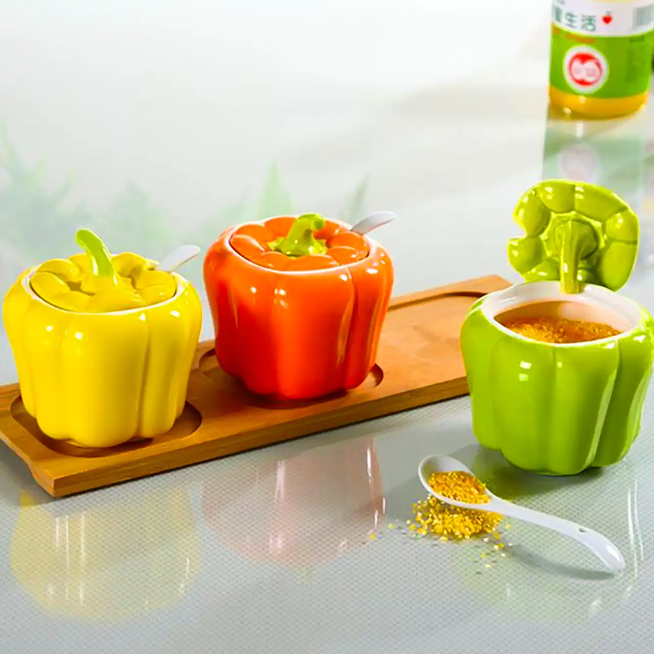 ظرف جاادویه طرح صیفی جات 