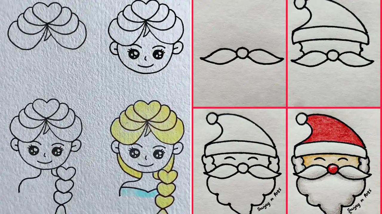 آموزش آسان نقاشی کودک