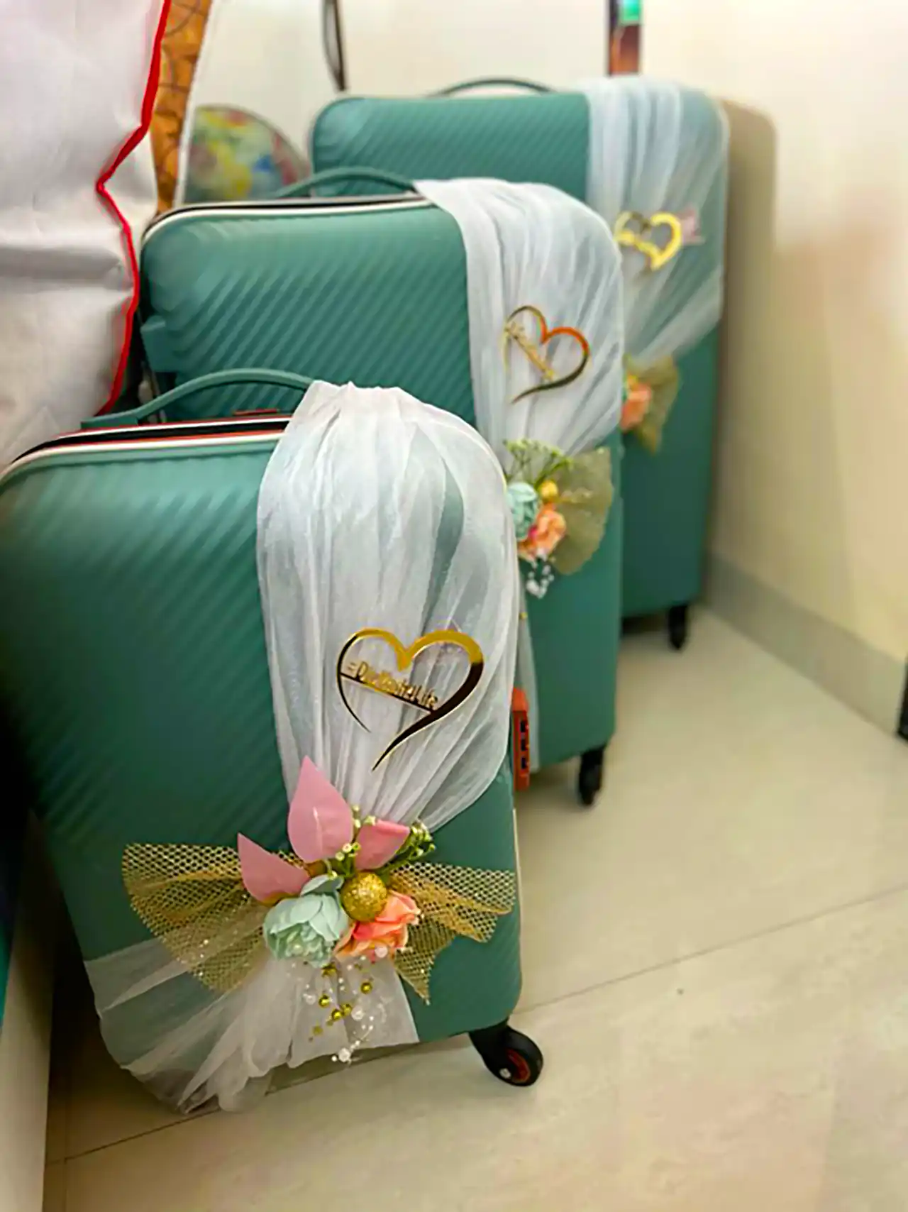 چمدان شیک برای عروس
