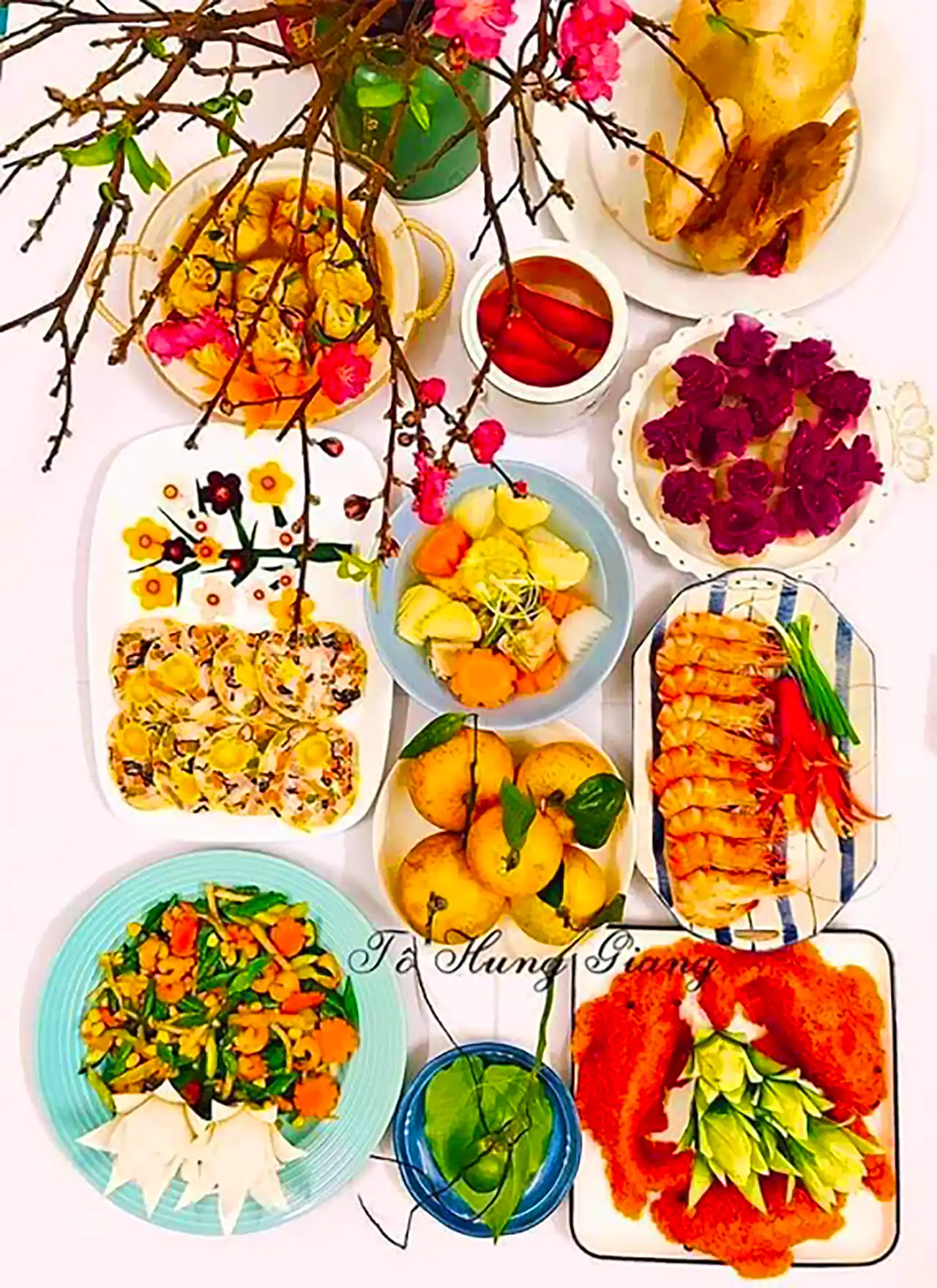 ایده میز مهمانی خانگی لاکچری 