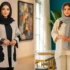 مانتو نخی مدرن و جذاب؛ ترکیب سادگی و وقار زنانه + ۱۵ ایده ست کردن