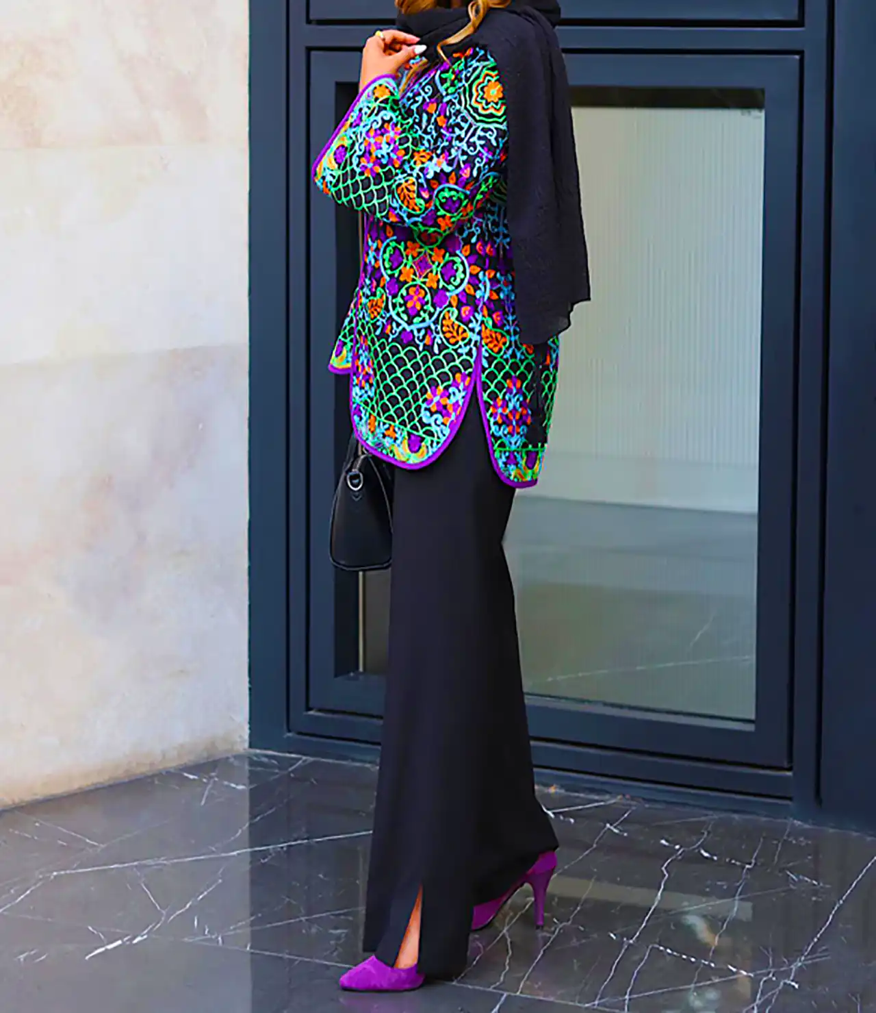 مانتو زنانه روزمره راحت 