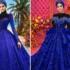 پیراهن پرنسسی لاکچری سرمه ای؛ ایده های جذاب برای استایل شب + ۱۵ ایده