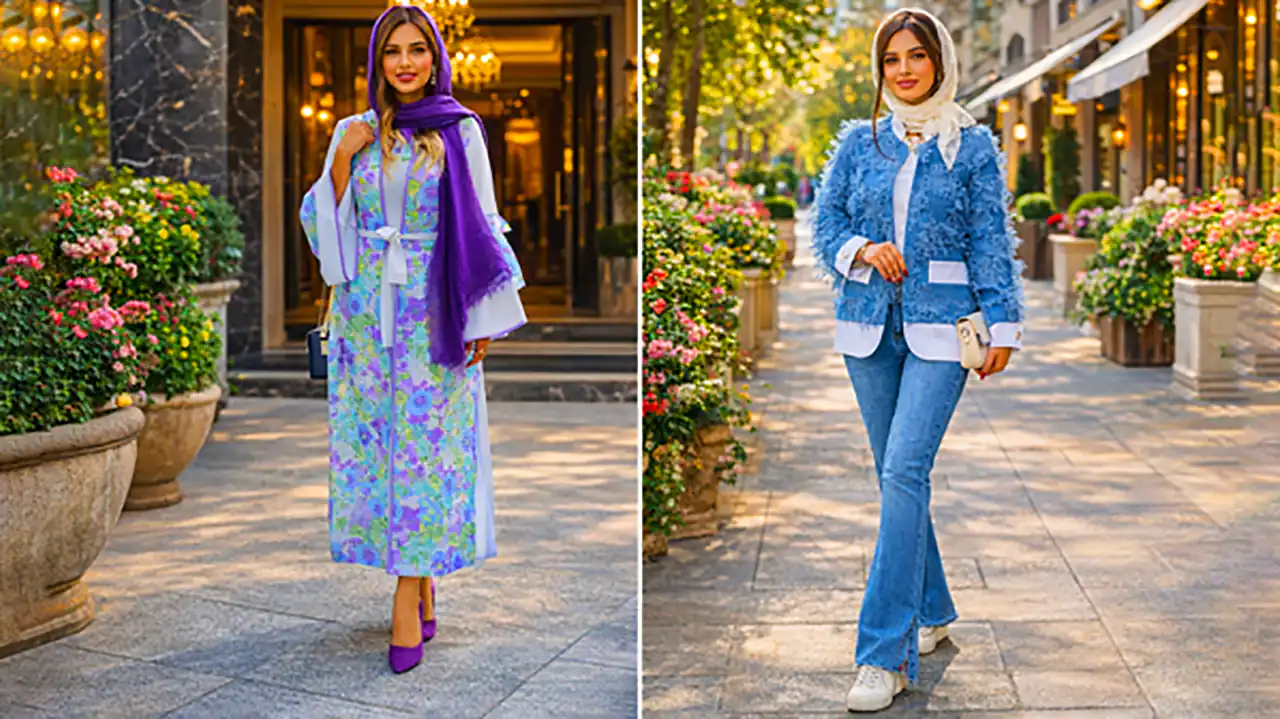 استایل زنانه شیک و متفاوت