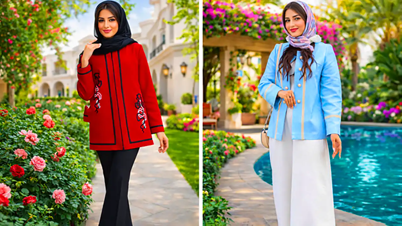 تیپ زنانه کلاسیک شیک