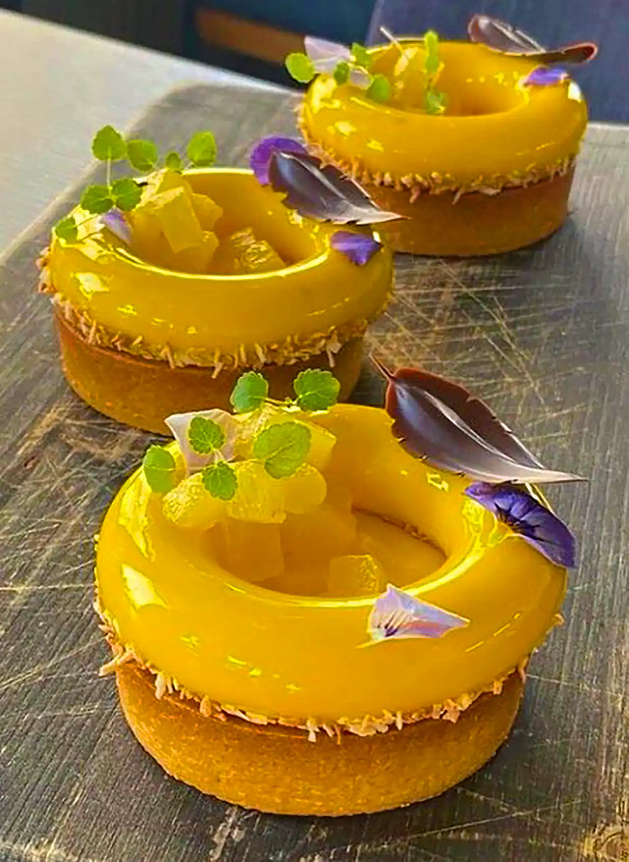دسر چیزکیک انبه 