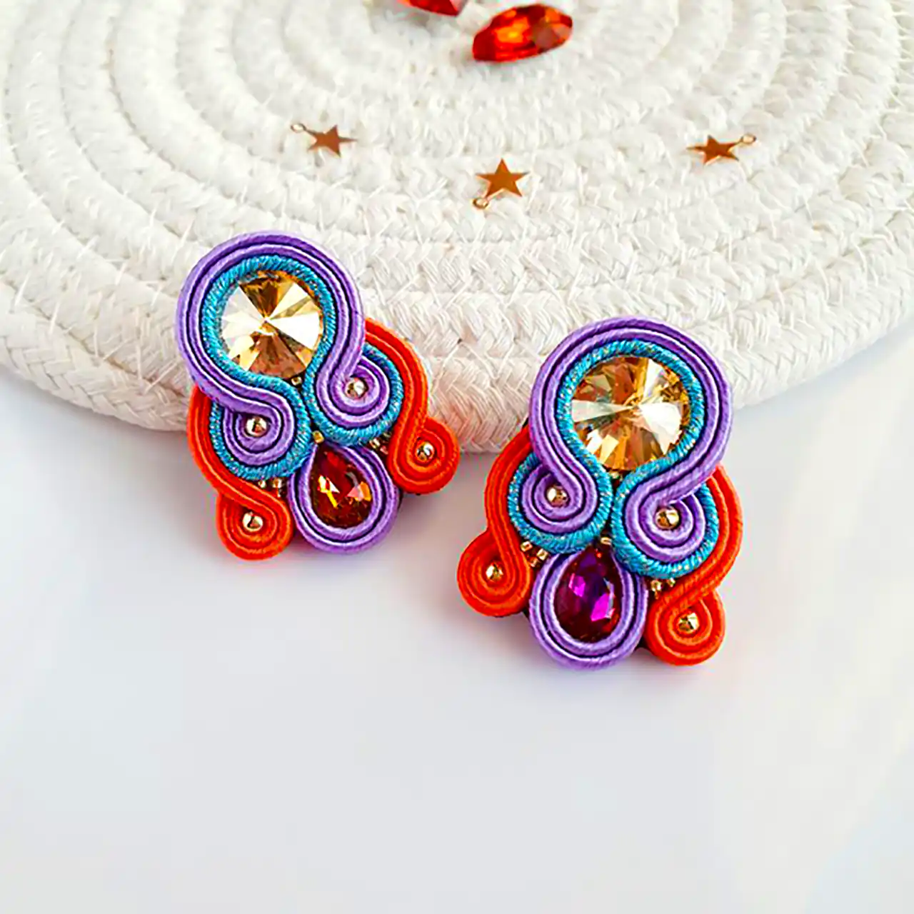 گوشواره درباری شیک و زیبا 