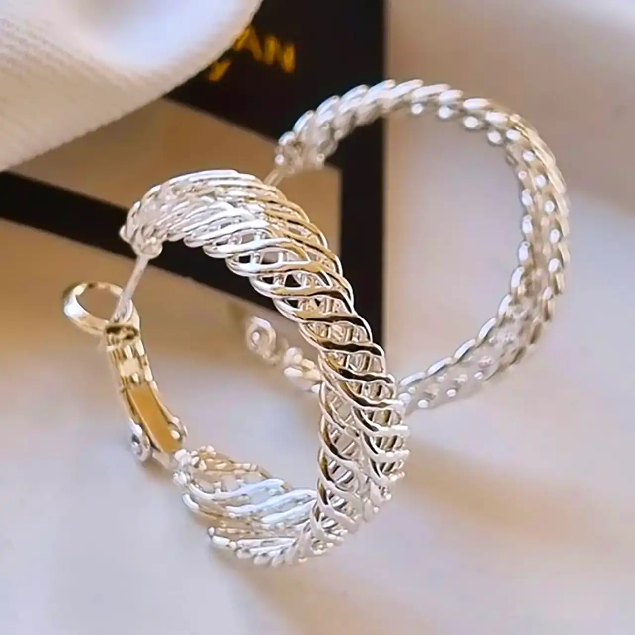 گوشواره شیک نقره