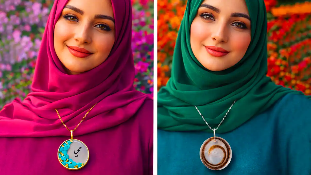 گردنبند رزینی خاص