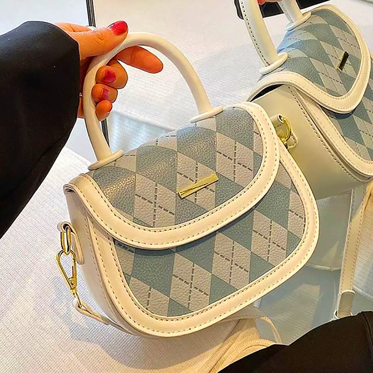 کیف دستی چارخونه شیک
