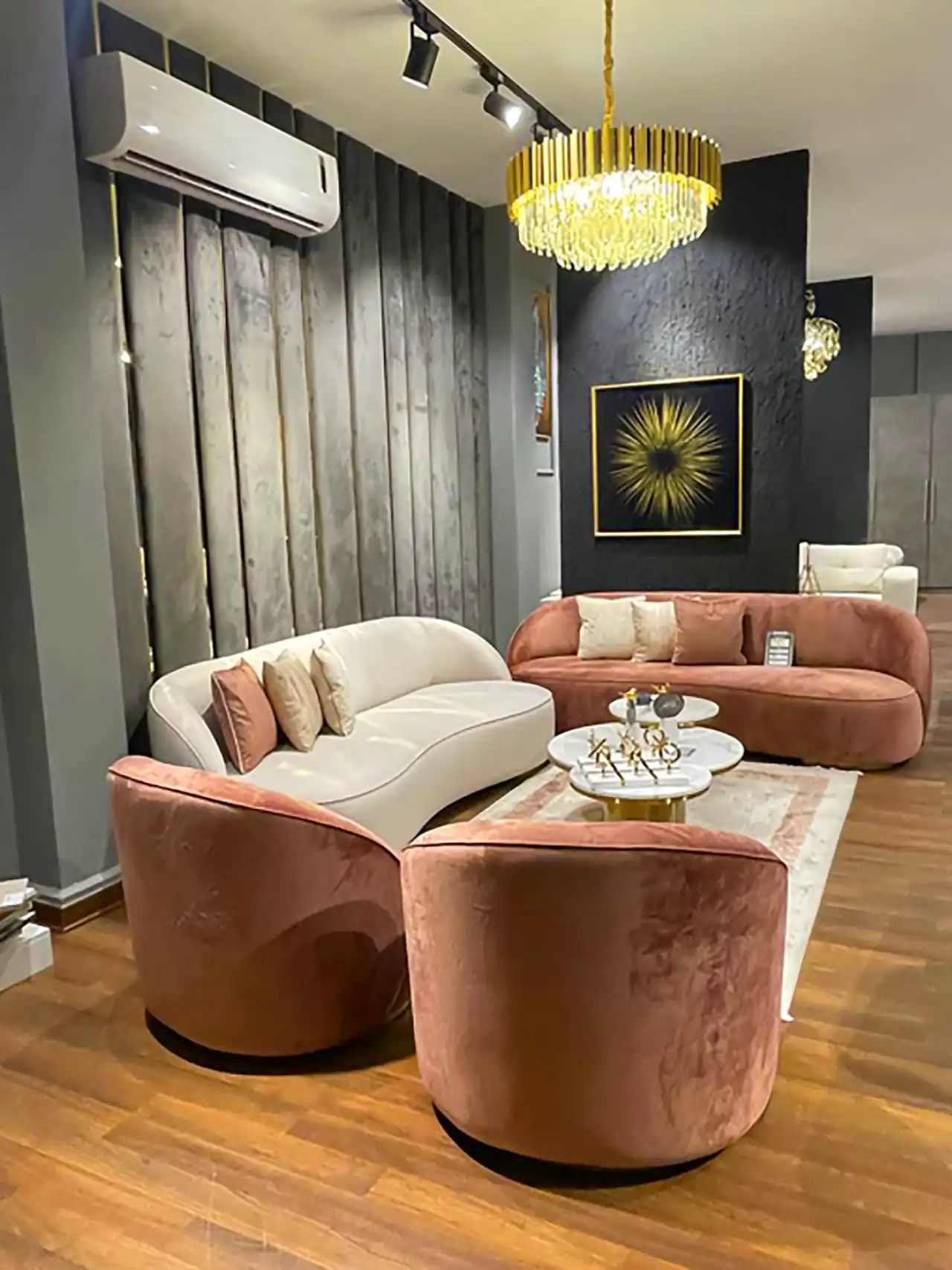 مدل مبل راحتی گرد 