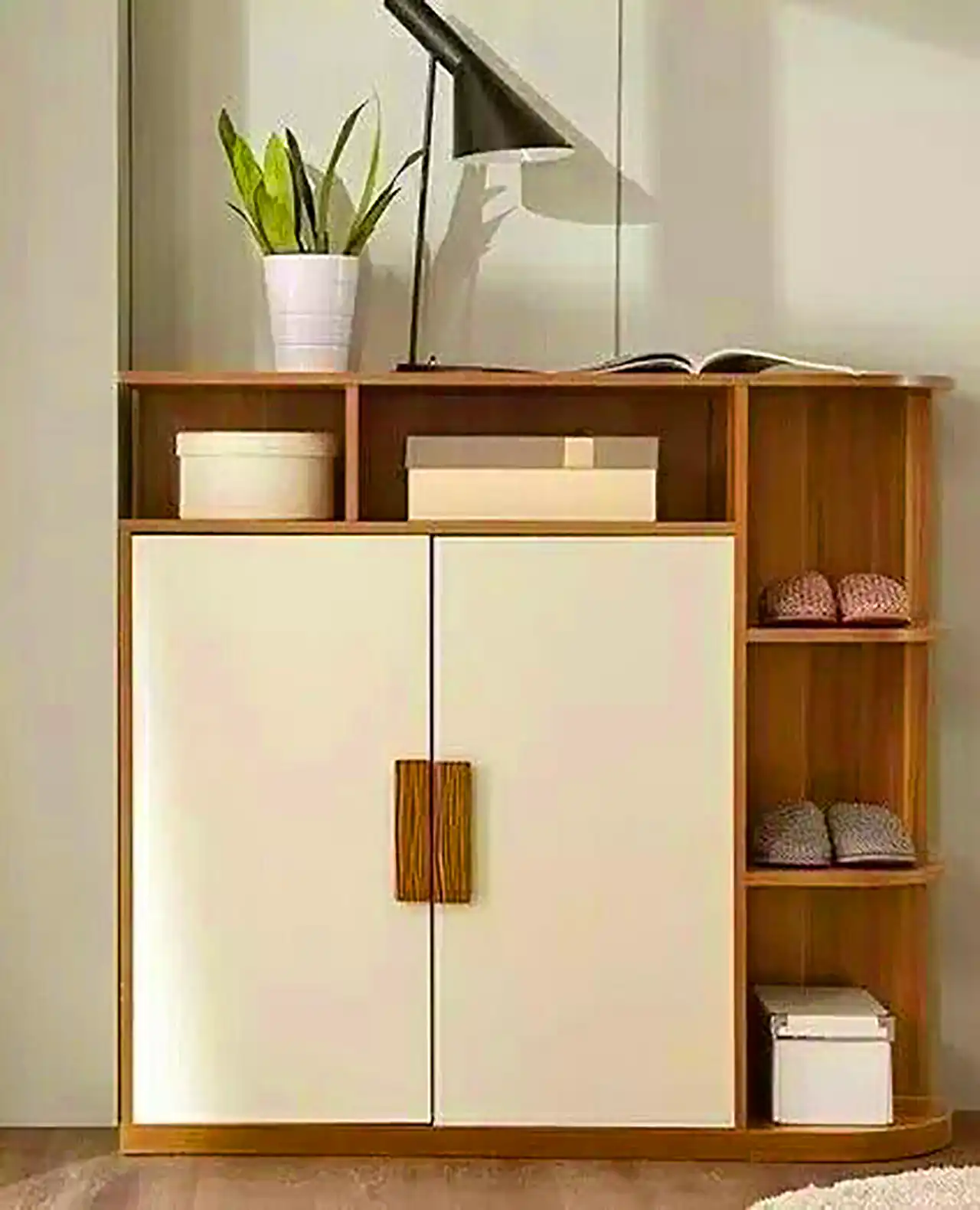 میز چوبی جاکفشی