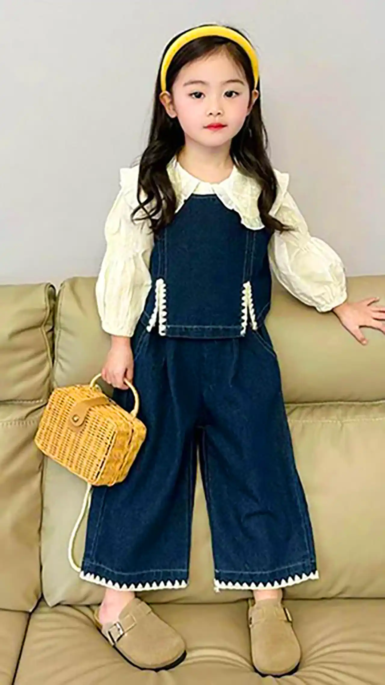 استایل جین برای دختربچه ها
