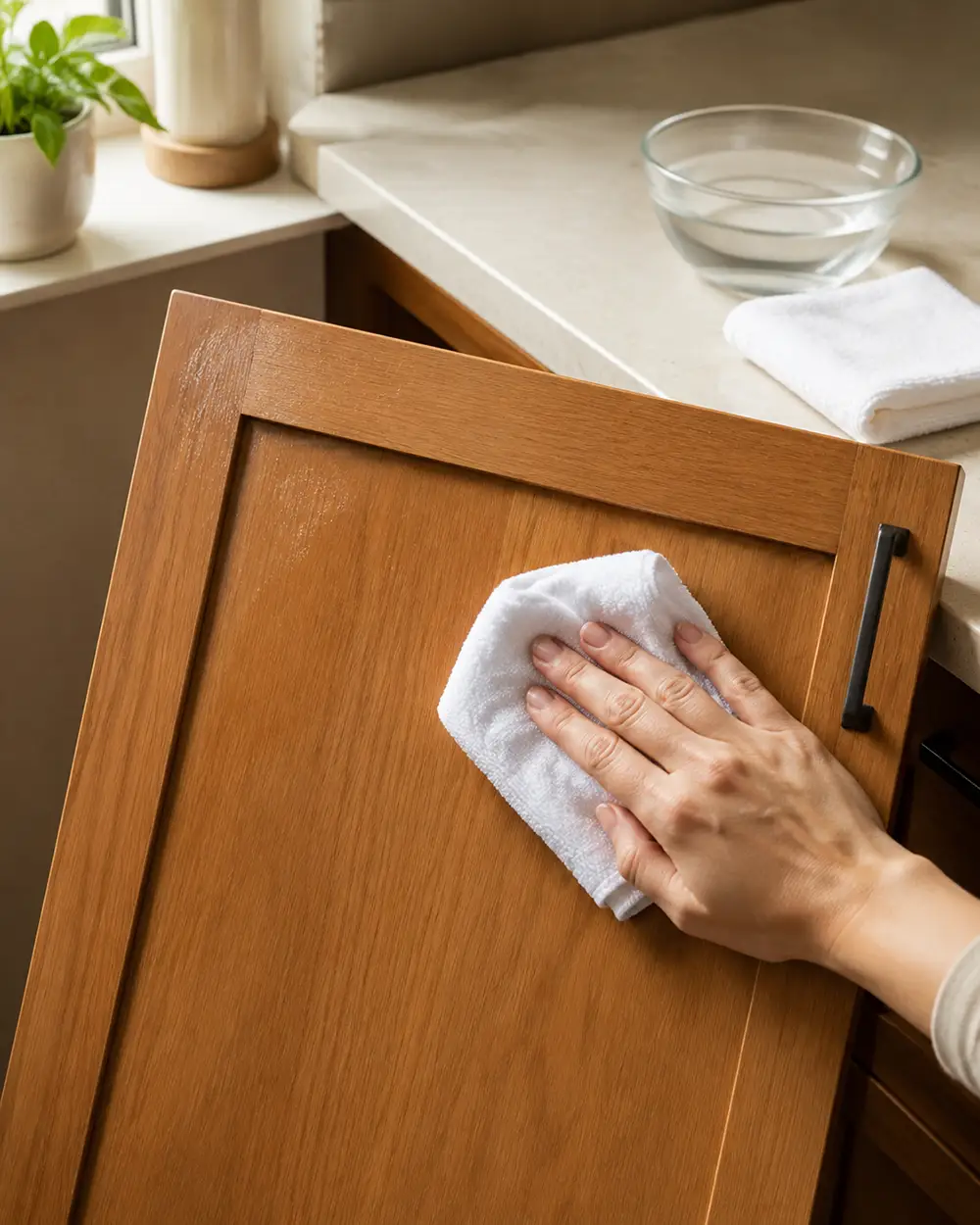 پاک کردن چربی کابینت