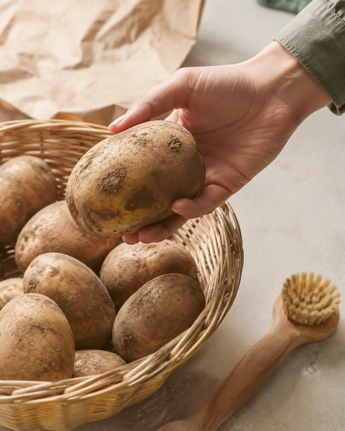 علت جوانه زدن سیب زمینی و روش ساده جلوگیری از آن