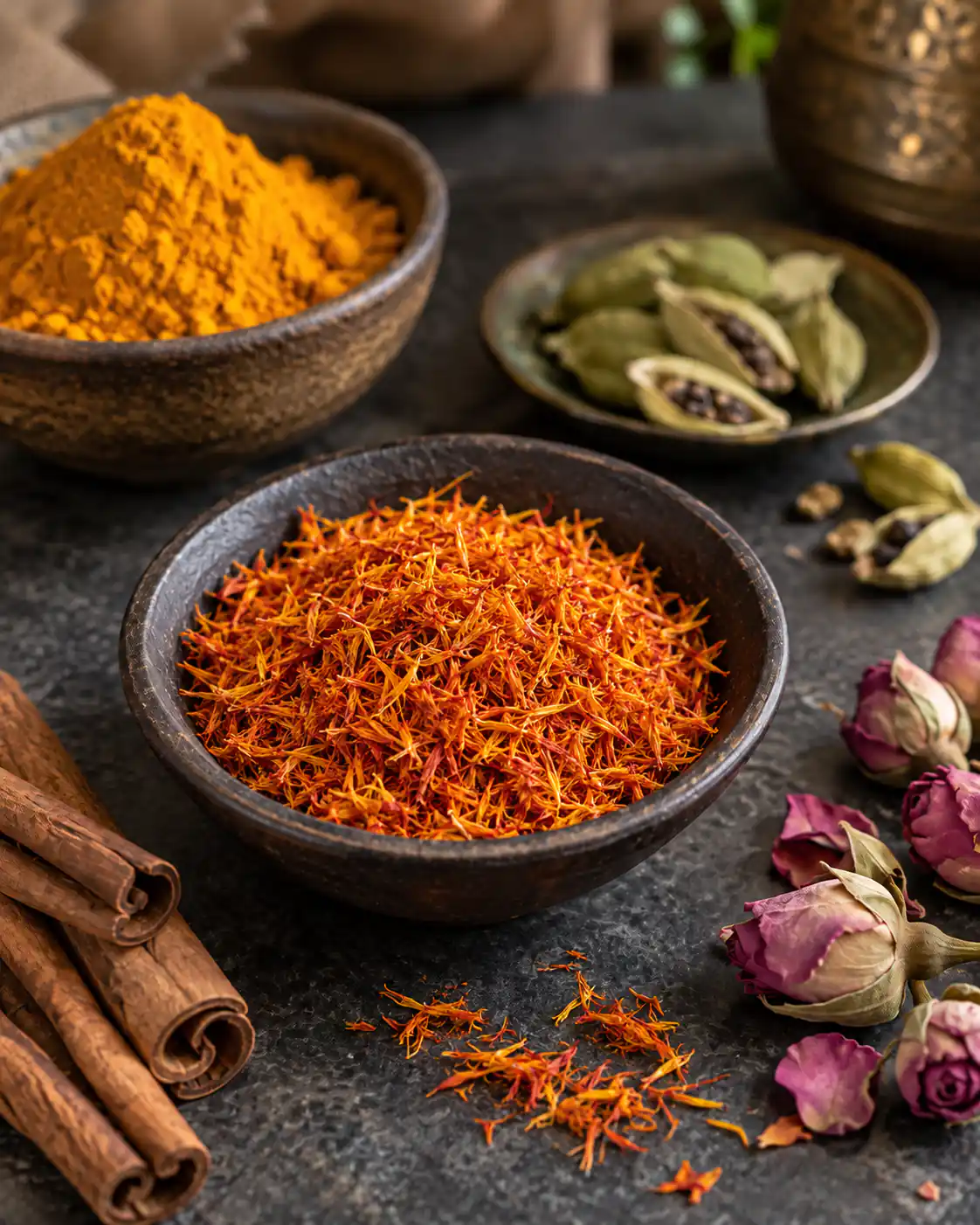 جایگزین زعفران در غذا؛ گلرنگ بهتر است یا زردچوبه؟