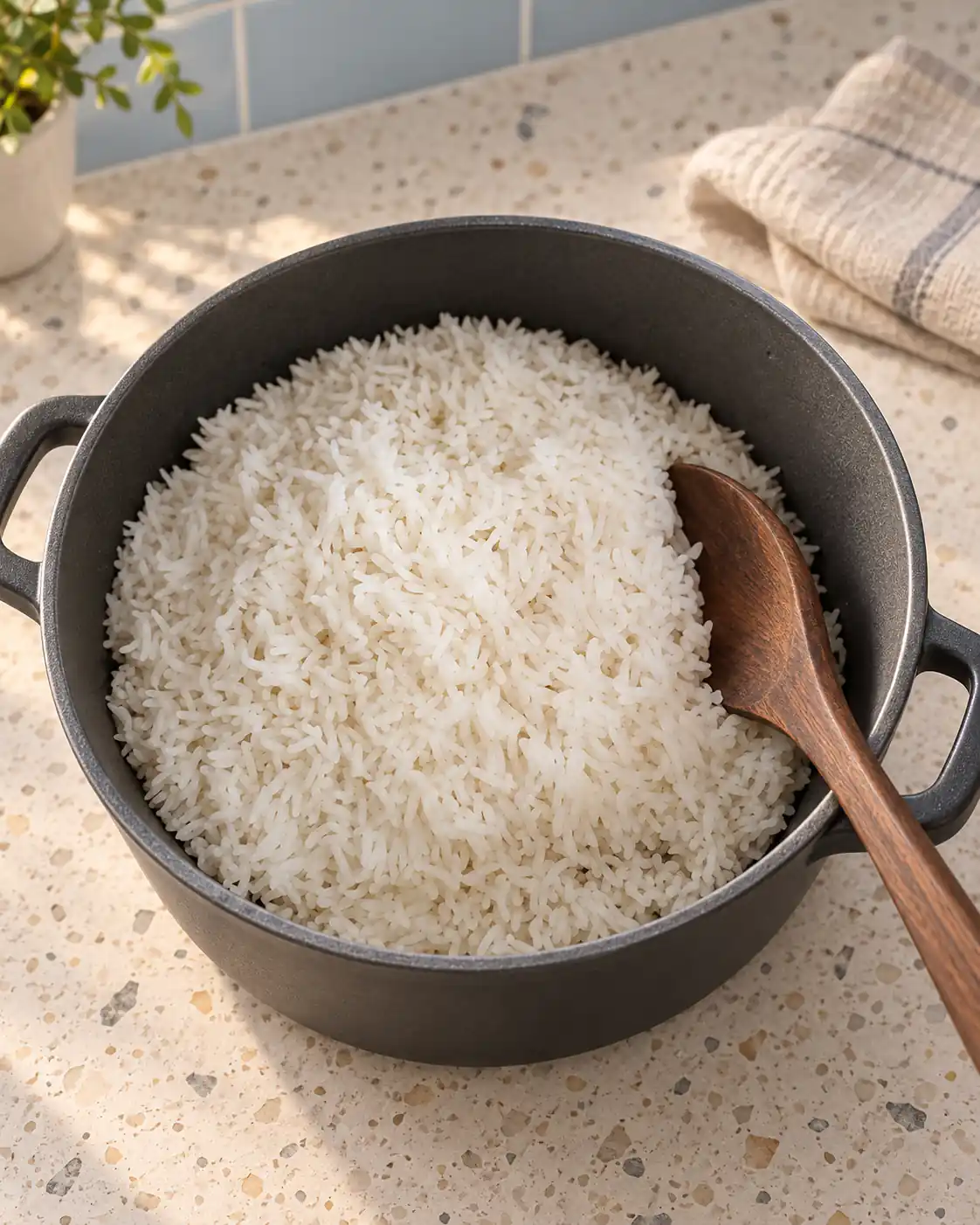 برنج را زود آبکش کردم؛ چطور برنج سفت را نرم کنم؟