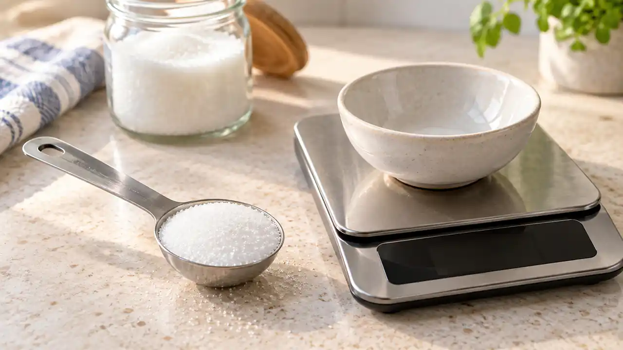 تبدیل قاشق به گرم؛ جدول آرد، شکر، روغن، عسل و نمک