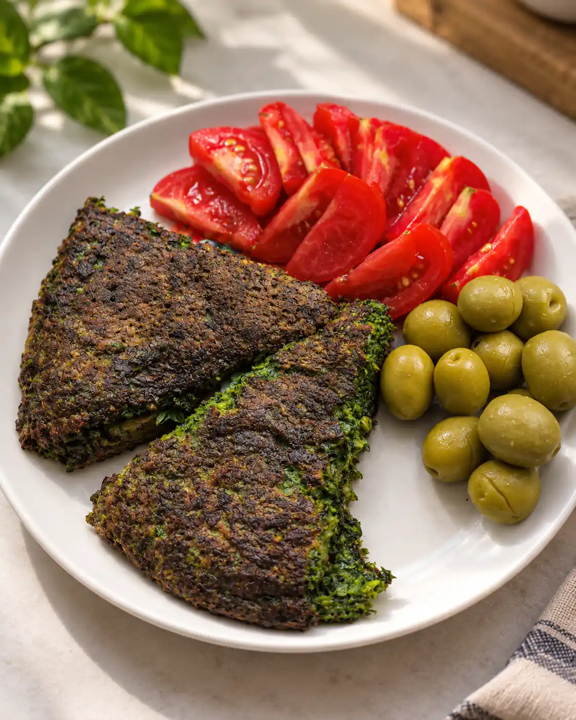 علت شل شدن مایه کوکو سبزی و روش درست جمع کردن آن