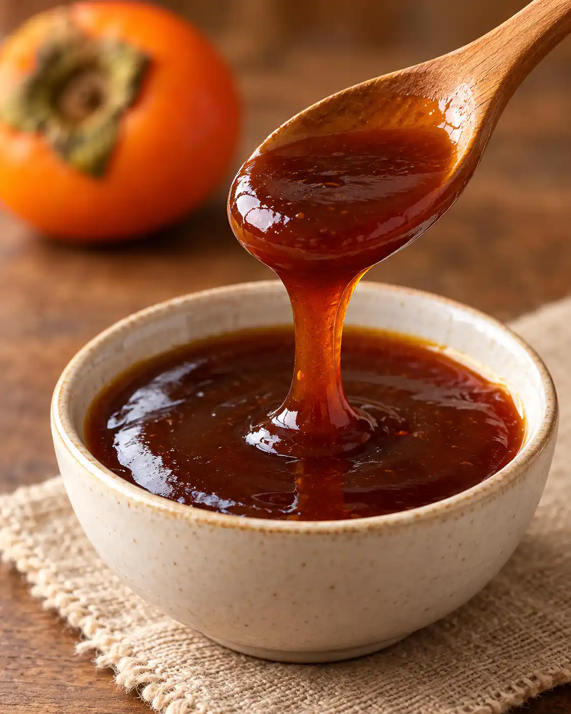 طرز تهیه شیره خرمالو با مراحل صاف کردن و تشخیص غلظت