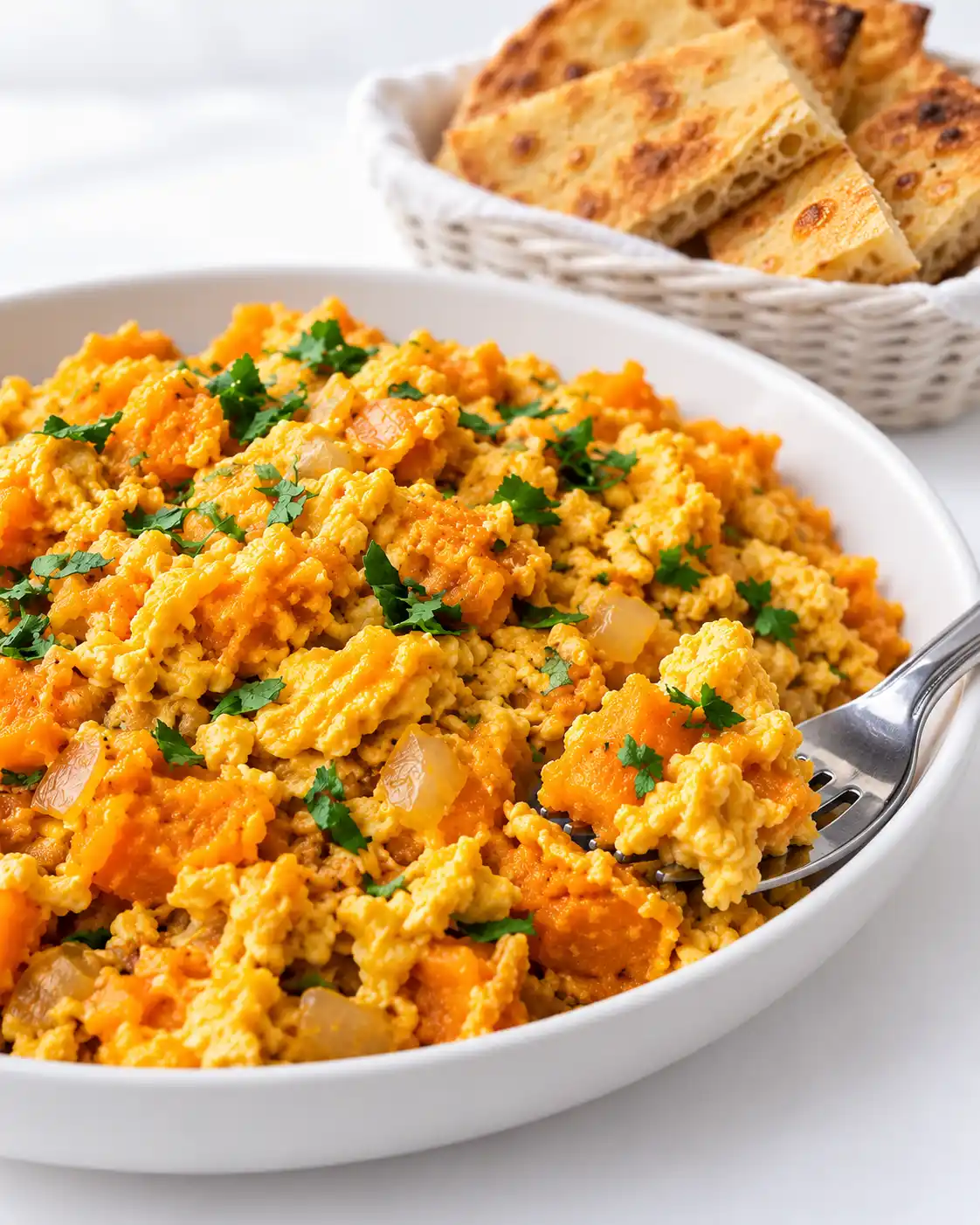 طرز تهیه املت کدو حلوایی برای صبحانه، مرحله به مرحله