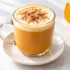 طرز تهیه لاته کدو حلوایی به روش کافی شاپی با شیر و دارچین