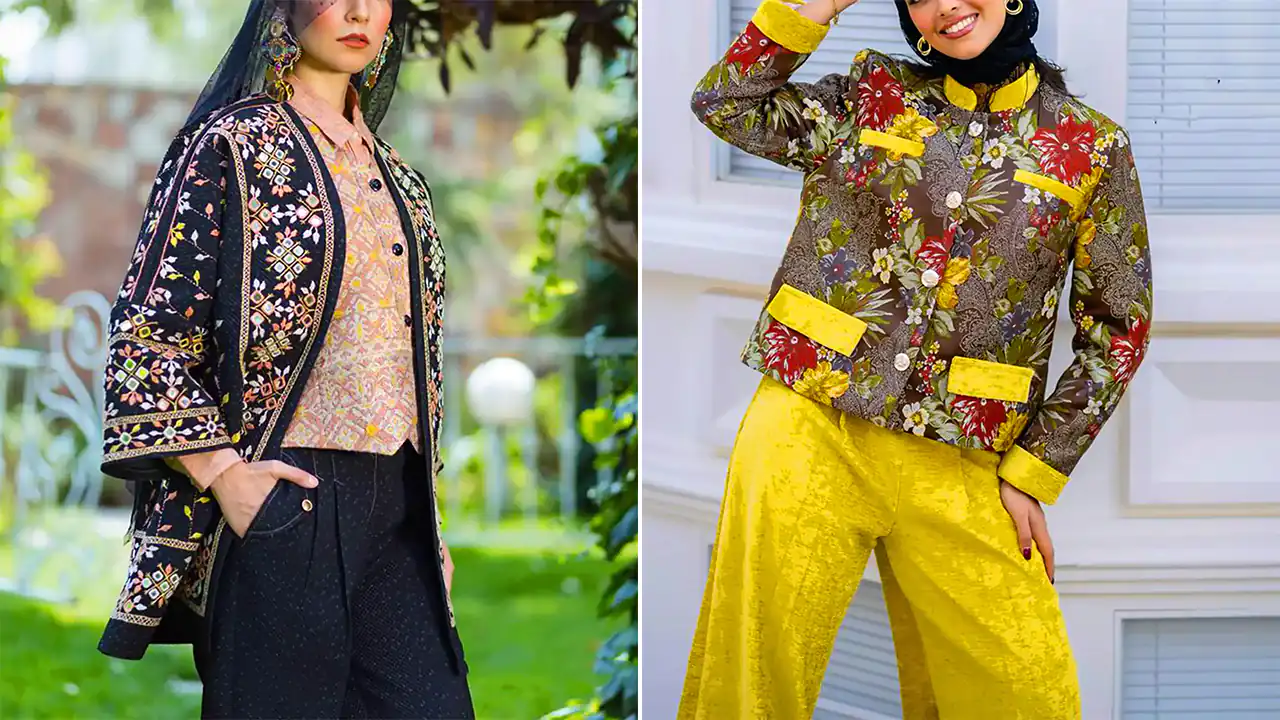 کت زنانه سنتی لاکچری؛ ۱۵ مدل شیک و مجلل برای استایل خاص و بااصالت